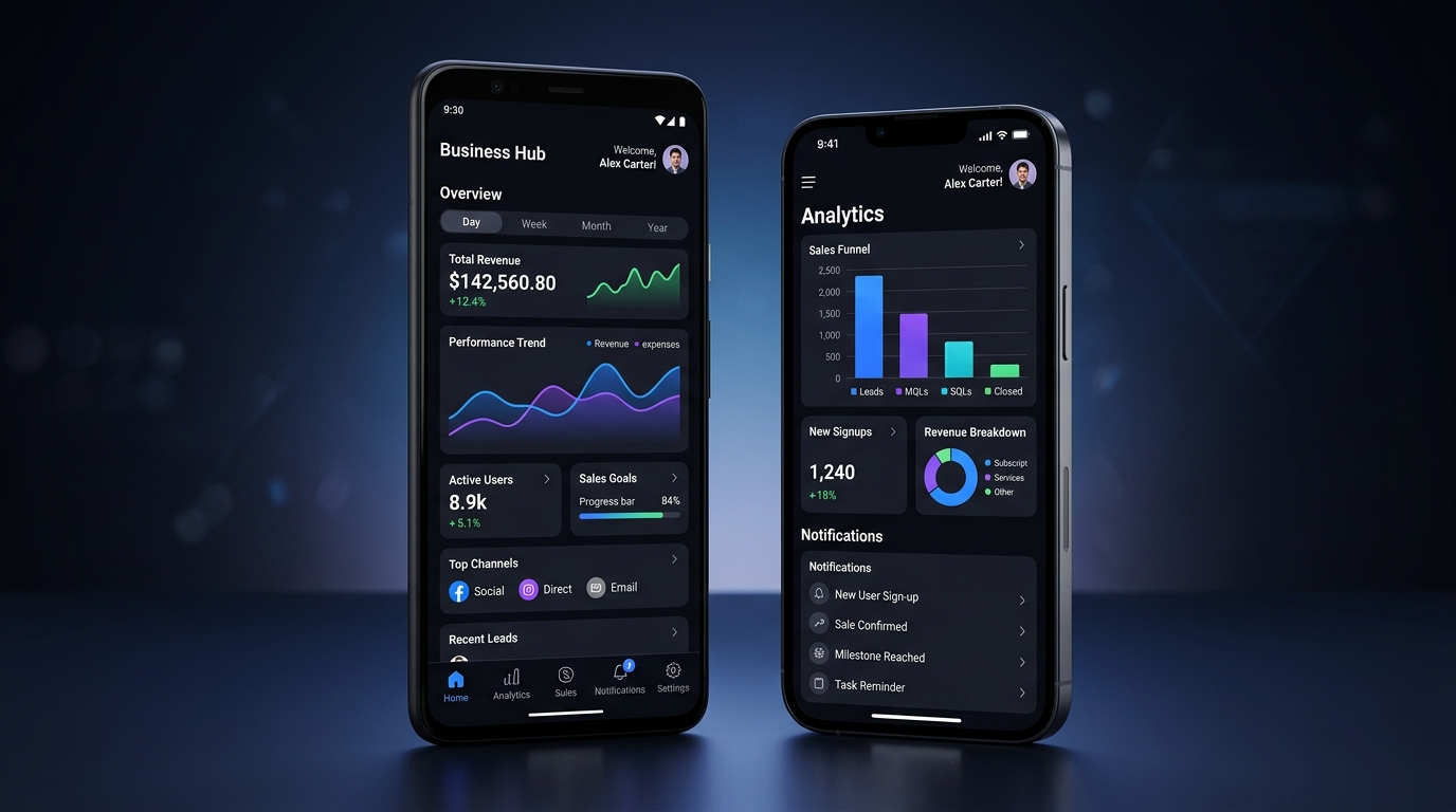 Desarrollo de aplicaciones móviles Android e iOS