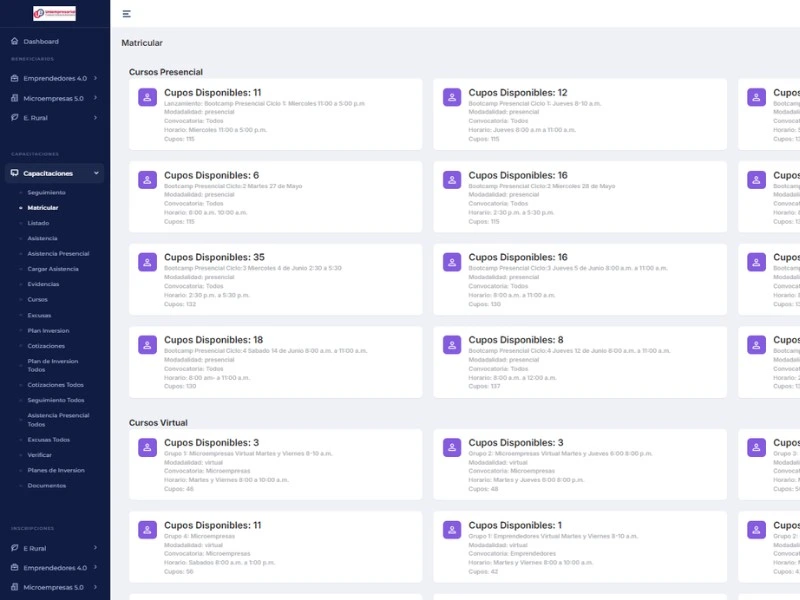 Solución implementada — Plataforma de Licitaciones Uniempresarial